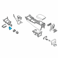 OEM 2020 Infiniti Q50 STOPPER Assembly Diagram - 96936-6HH1A