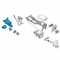 OEM Finisher-A/T Indicator, Console Diagram - 96941-4GF5A
