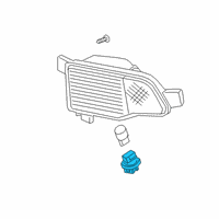 OEM 2015 Acura MDX Socket Complete Diagram - 33303-TV0-E01