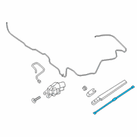 OEM 2021 Lincoln Nautilus Rear Blade Diagram - HA1Z-17528-A