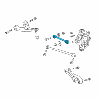OEM 2015 Acura MDX Arm, Right Rear Control Diagram - 52340-T6Z-A00