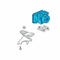 OEM 2019 Acura RDX MODULATOR, VSA (REWRITABLE) Diagram - 57100-TJB-A02