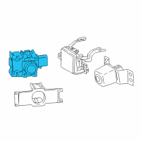 OEM 2018 Toyota Highlander Park Sensor Diagram - 89341-0E020-A0