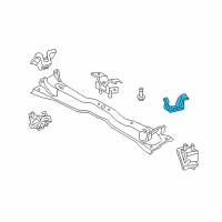 OEM 2008 Ford Explorer Motor Mount Bracket Diagram - 5L2Z-6030-BA