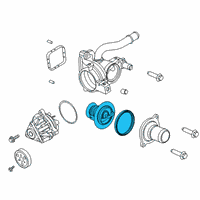 OEM 2022 Lincoln Corsair Thermostat Diagram - K2GZ-8575-B