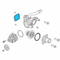 OEM Lincoln Corsair Housing Gasket Diagram - K2GZ-8255-A