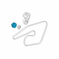 OEM 2007 Dodge Magnum Pulley-Idler Diagram - 4792836AA