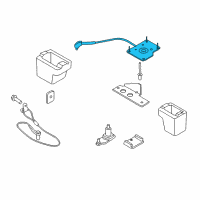 OEM 2015 Ford Transit-150 Spare Carrier Diagram - CK4Z-1K353-F