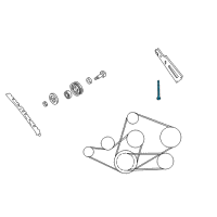 OEM 1999 Nissan Pathfinder Bolt-Adjust Diagram - 11948-86G0A