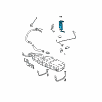 OEM 2004 Buick Rendezvous Fuel Pump Diagram - 88983262