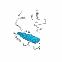 OEM 2007 Buick Rendezvous Tank Asm-Fuel Diagram - 10332853