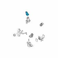 OEM 2005 Hyundai Santa Fe Engine Mounting Support Bracket Diagram - 21815-26850