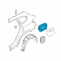 OEM 2019 BMW X1 Cover Pot Diagram - 51-17-7-359-171