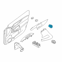 OEM Nissan SWTCH Mir CONTL Diagram - 25570-3TA3A