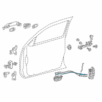 OEM 2016 Toyota Tacoma Cable Diagram - 69710-04030