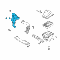 OEM 2014 Ford Fusion Air Duct Diagram - DS7Z-9C623-D