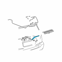 OEM 2004 Toyota Highlander Rear Arm Diagram - 85241-48080