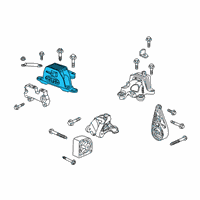 OEM 2022 Cadillac XT4 Front Mount Diagram - 23272797