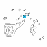 OEM Ford Socket & Wire Diagram - FB5Z-13410-A