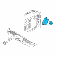 OEM 2015 Ford F-250 Super Duty Module Diagram - BC3Z-15K866-C