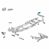 OEM 2021 GMC Sierra 1500 Spare Carrier Diagram - 84398005