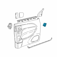 OEM Chrysler Voyager Switch-Heated Seat Diagram - 5SC03DX9AB