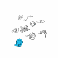 OEM Pontiac Sensor, Steering Wheel Position Diagram - 88975015