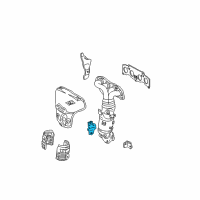 OEM 2005 Toyota Camry Manifold Stay Diagram - 17139-28040
