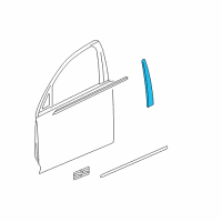 OEM 2008 Chevrolet Impala Applique Diagram - 15876957