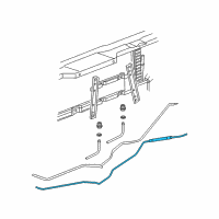 OEM Hummer H2 Outlet Hose Diagram - 15827950