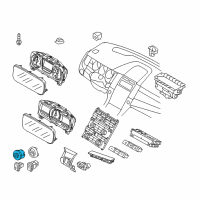 OEM 2010 Ford Taurus Headlamp Switch Diagram - AG1Z-11654-DA