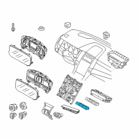 OEM 2017 Ford Police Interceptor Sedan Combo Switch Diagram - 8A8Z-10D889-AA