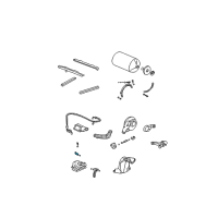 OEM 2005 Honda Civic Sensor, Pressure Fuel Diagram - 37850-PMS-A01
