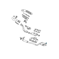 OEM Jeep Grand Cherokee ISOLATOR-Exhaust Support Diagram - 5103520AB