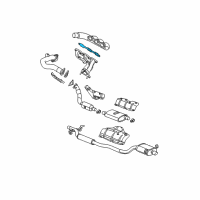 OEM 2005 Chrysler Pacifica Gasket-Exhaust Manifold Diagram - 4648913AA