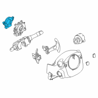 OEM Infiniti QX80 Steering Angle Sensor Assembly Diagram - 47945-5BC1A