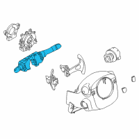 OEM Infiniti Switch Assy-Combination Diagram - 25560-4GA7A