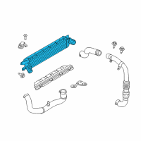 OEM 2012 Ford Edge Intercooler Diagram - CT4Z-6K775-A