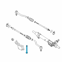 OEM 2020 Nissan Altima Bolt Diagram - 54368-JA02A