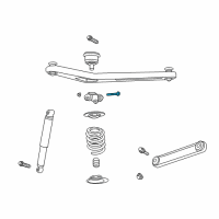 OEM 2002 Jeep Liberty Screw-HEXAGON FLANGE Head Locking Diagram - 6505445AA