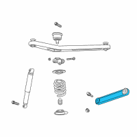 OEM 2007 Jeep Liberty Arm-Lower Control Diagram - 52088682AC