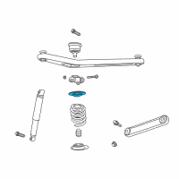 OEM 2006 Jeep Liberty ISOLATOR-Spring Diagram - 52088707AA