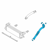 OEM 2014 BMW 528i Charge-Air Duct Diagram - 13-71-7-612-096