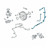 OEM 2019 Kia K900 Hose Assembly-Vacuum Diagram - 59140J6100