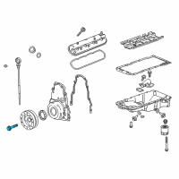 OEM Chevrolet Camaro Balance Bolt Diagram - 11570163