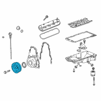 OEM Chevrolet Camaro Vibration Damper Diagram - 12675716