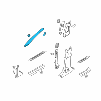 OEM Kia Sorento Trim Assembly-Front Pillar Diagram - 858201U105UP