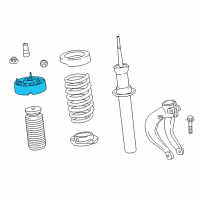 OEM 2017 BMW X5 Guide Support Diagram - 31-30-6-851-879