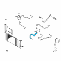 OEM 2000 Toyota Celica Hose Or Pipe Diagram - 16472-88600