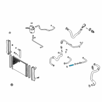 OEM 2000 Toyota Celica Outlet Hose Diagram - 16295-88570